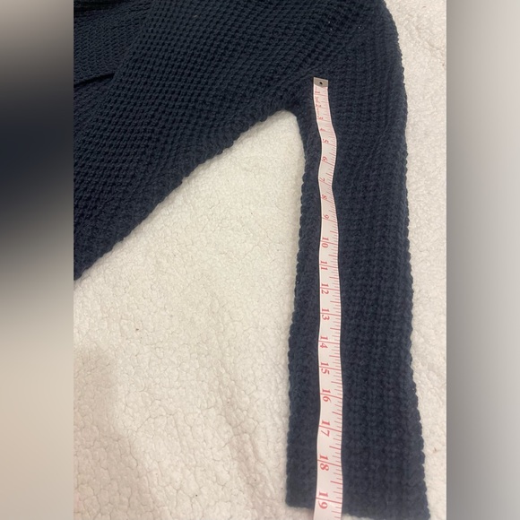 MIRACLE Navy Blue Knit Pullover Sweater - Picture 7 of 7